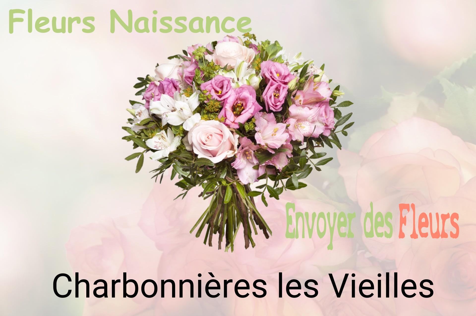 Bouquet de fleurs de naissance livré à Charbonnières-les-Vieilles