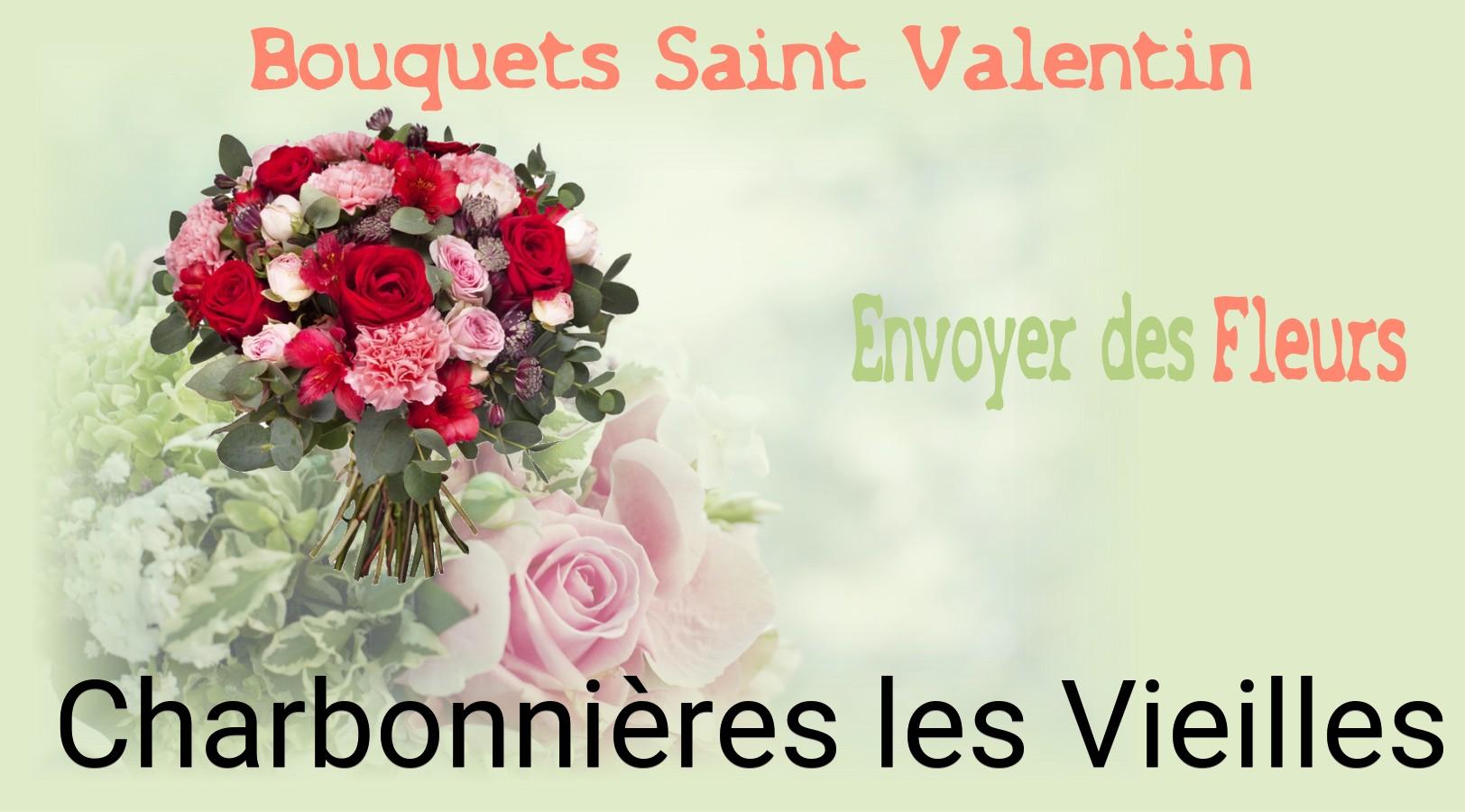 Roses de Saint-Valentin livrées à Charbonnières-les-Vieilles